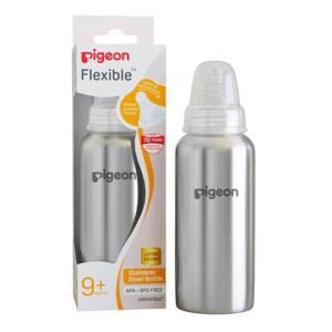 Pigeon Flexible Stainless Steel Bottle 240ml