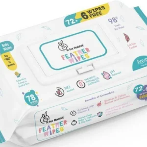 R for Rabbit Feather wipes