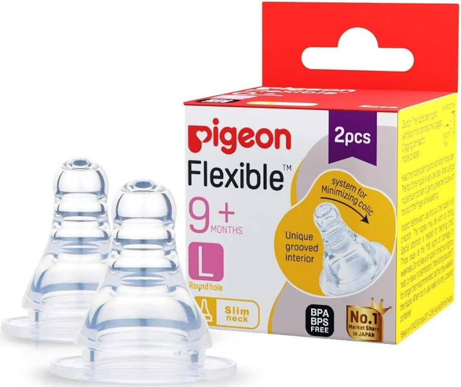 Pigeon Flexible Nipple 2pcs