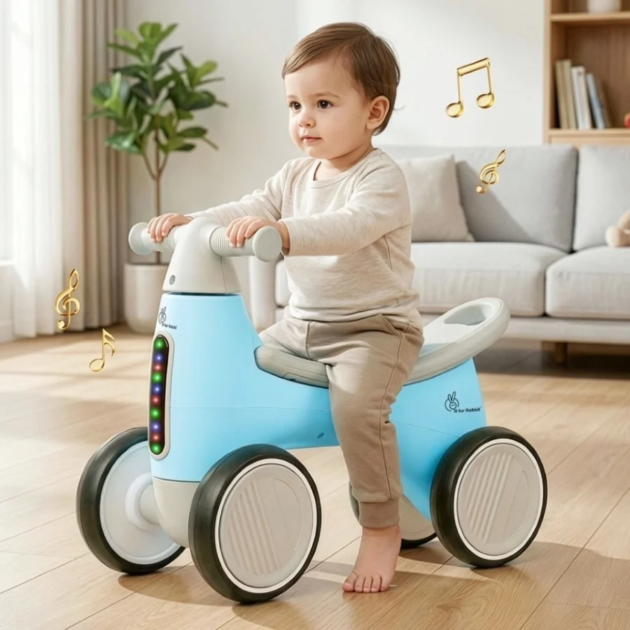 R for Rabbit Glider Rideon Car
