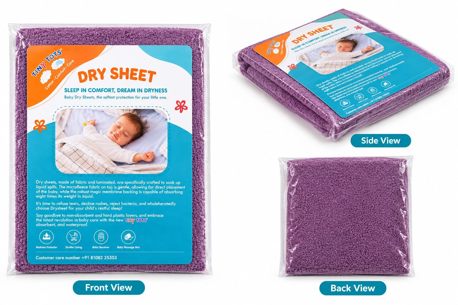 Baby Dry Sheet Medium - Image 2